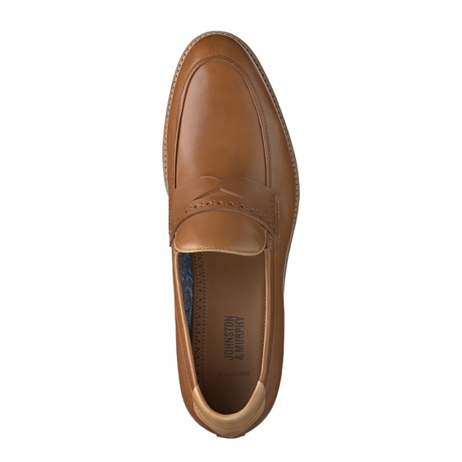 Men Johnston & Murphy | Johnston ' Murphy Milliken Penny Tan+20-4752