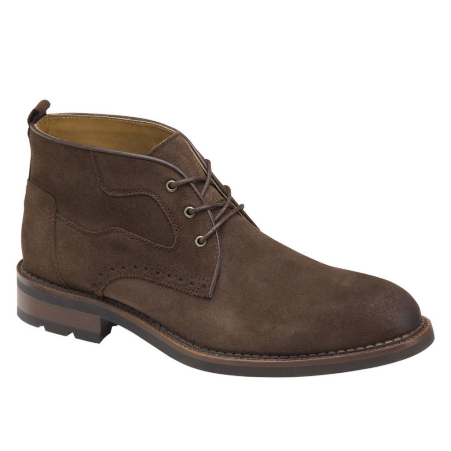 Men Johnston & Murphy | Johnston ' Murphy Fullerton Chukka Dk+Brown+27-1716