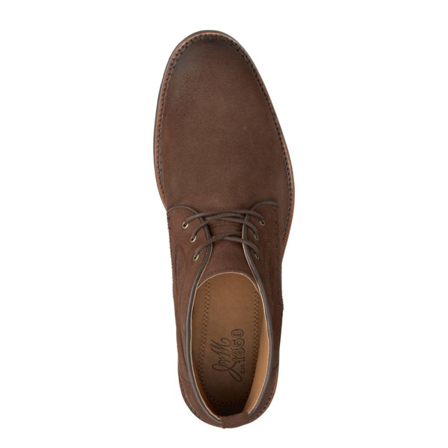 Men Johnston & Murphy | Johnston ' Murphy Fullerton Chukka Dk+Brown+27-1716