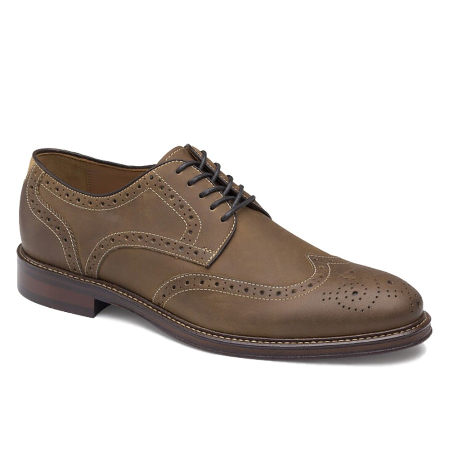 Men Johnston & Murphy | Johnston ' Murphy Warner Wingtip Tan